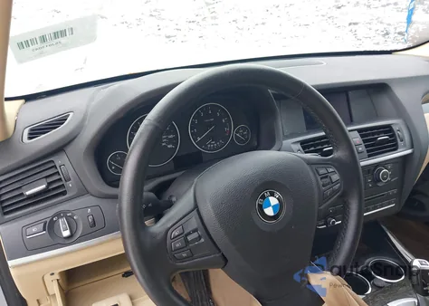 2011 BMW X3 xDrive28I from USA, damaged, VIN 5UXWX5C50BL715497